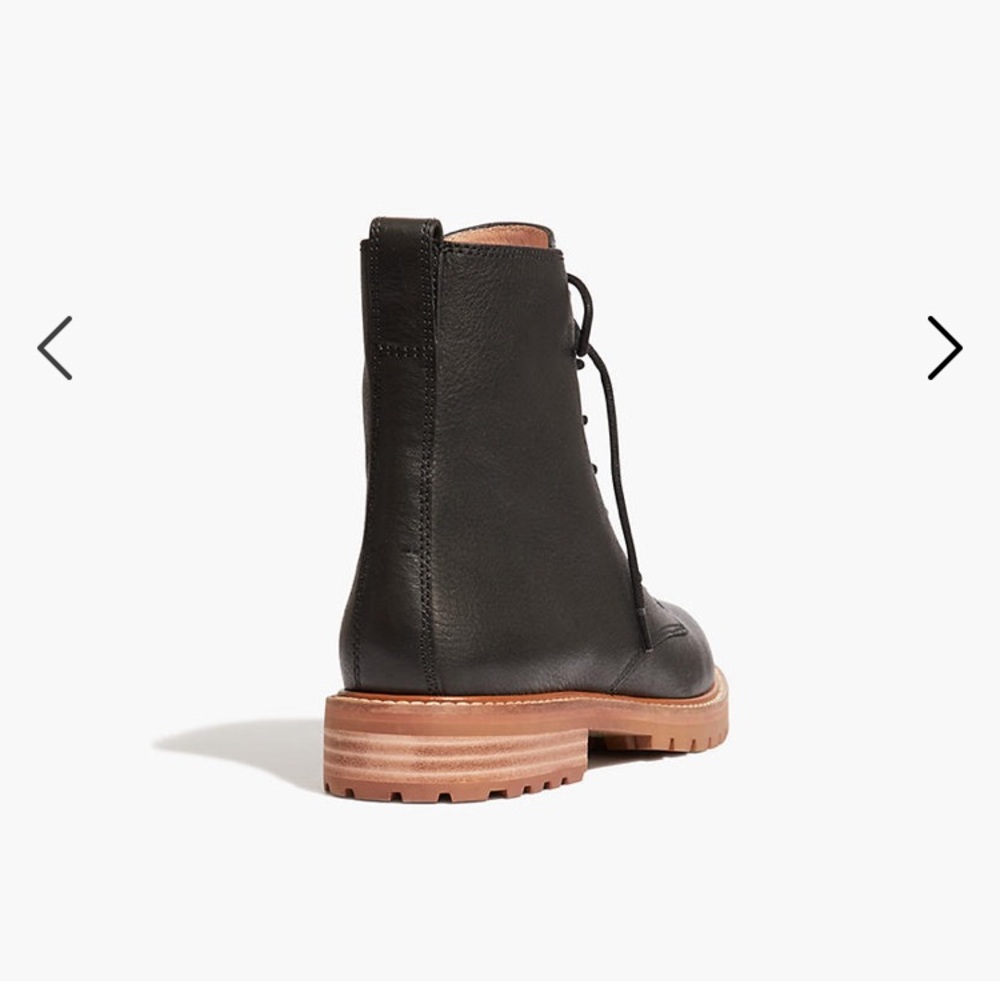 Madewell Clair lace-up leather boots - Picture 5 of 11